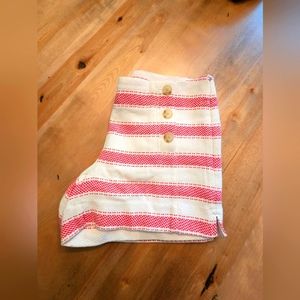 Loft Striped Shorts - Size 2